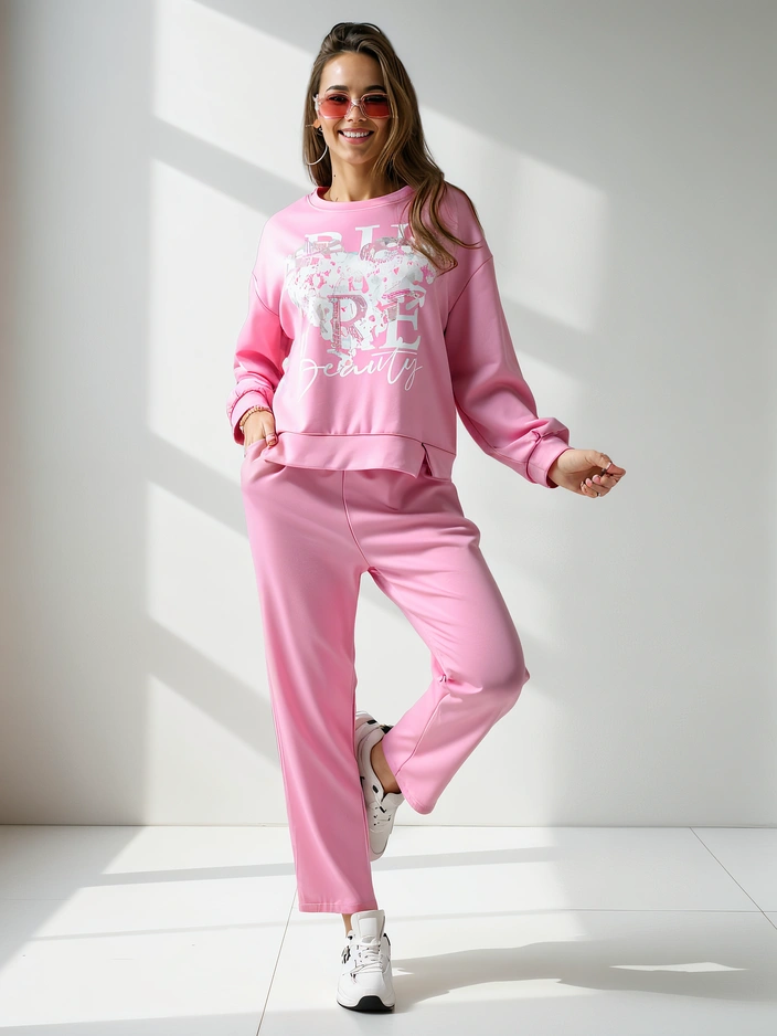 Royalfashion Women's viscose set with print