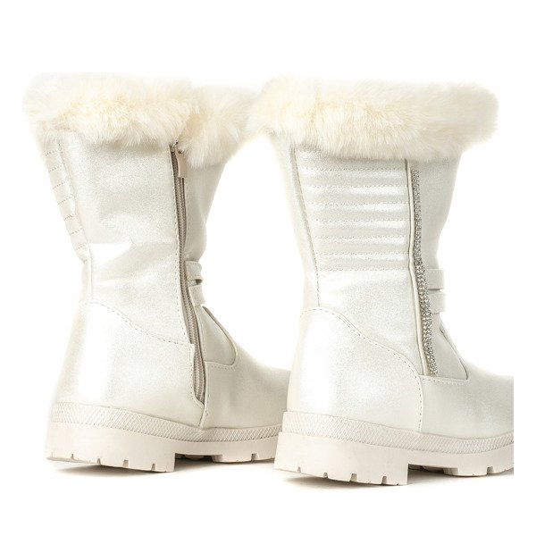 Beige kids 'snow boots Lotus - Footwear