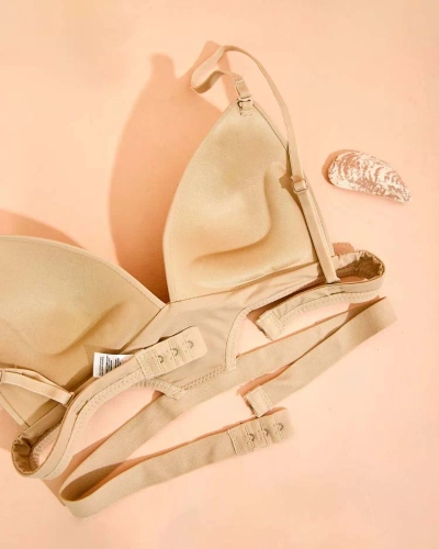Royalfashion Women's bra with decorative straps