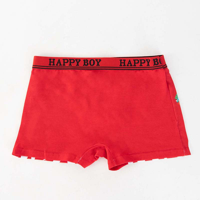 Red Christmas boxer shorts for boys - Underwear