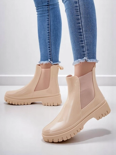 Лаковые женские резиновые сапоги Royalfashion EriEri