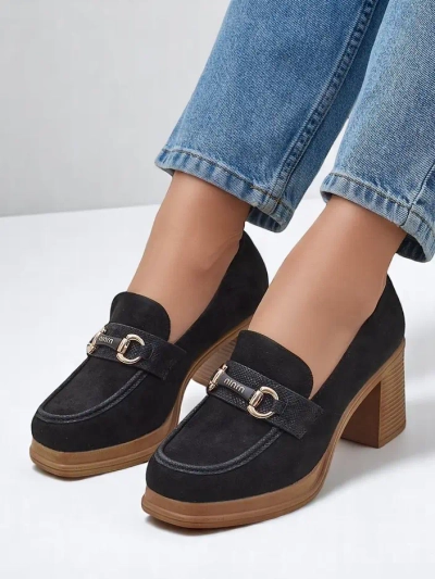 Royalfashion Women’s block-heel loafers Apareus