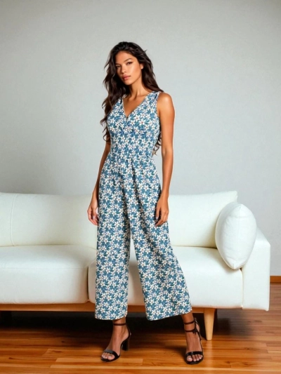 Royalfashion Sieviešu kombinezons ar garu apdruku