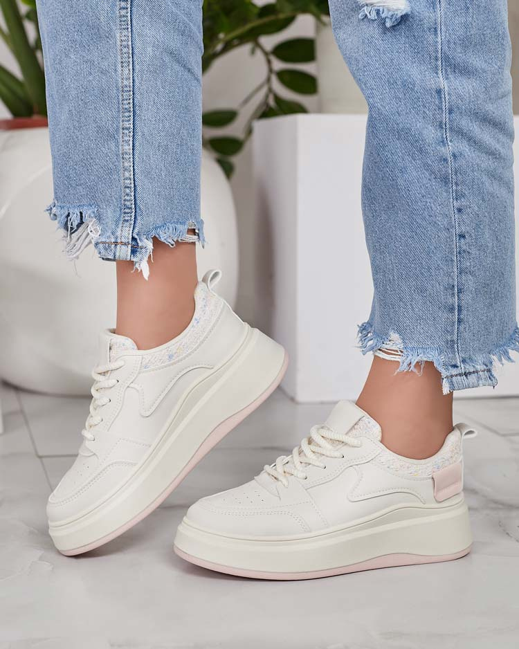 Royalfashion Sporta sieviešu apavi uz platformas Lincidi