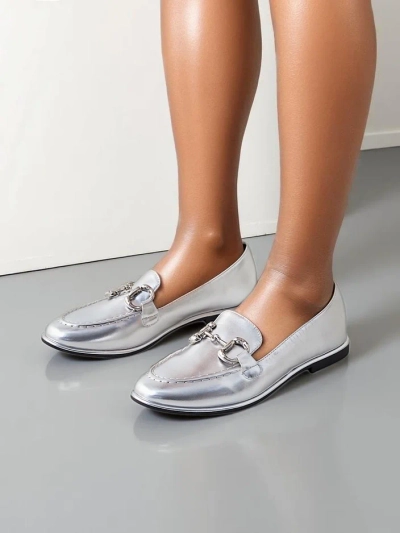 Royalfashion Sieviešu Mokasīni Metalla