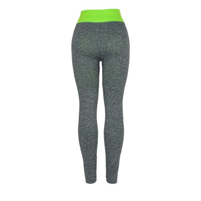 Gray gaiters with green inserts - Pants 1