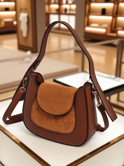 Lav: Majhna ženska torbica iz eko usnja Golden Whisper