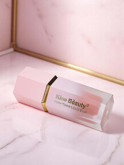 Жидкие румяна Kiss Beauty с аппликатором, оттенок Crush