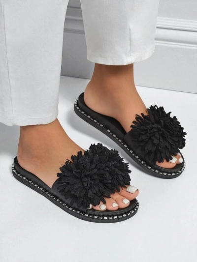 Royalfashion Women's Flat Flip-Flops Flora Blide