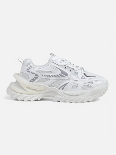 Gloriosa White Women's Sneakers made of Ecological Leather