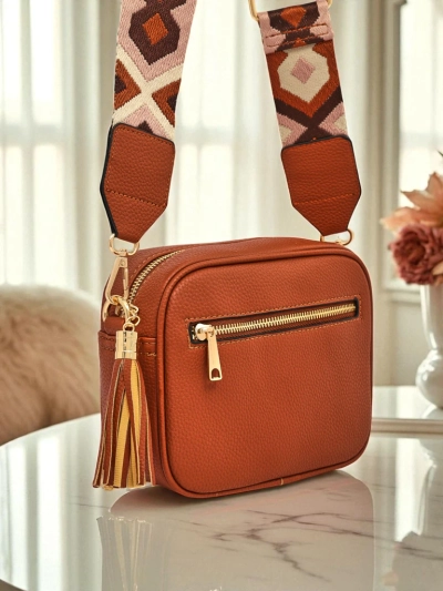 Royalfashion Маленькая женская сумочка из экокожи с цветным ремешком Kovi Lace