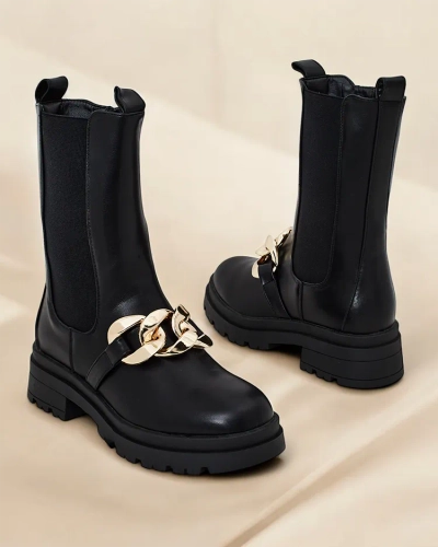 Royalfashion Sieviešu augstas zābaki Romur