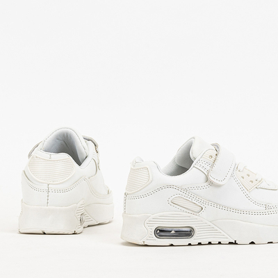 White children's sports shoes Lomi sneakers - Footwear