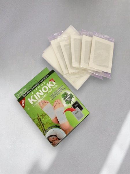 Detoxifying foot patches DETOX KINOKI 10 pcs Wormwood