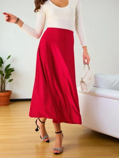 Royalfashion Women's midi skirt