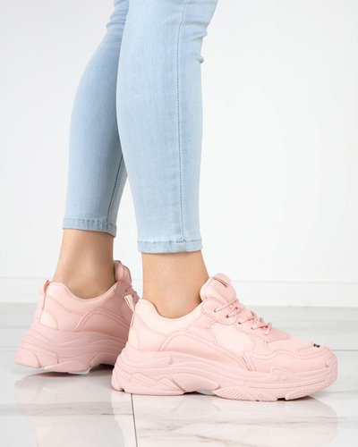 Pink women's sport sneakers Ully - Footwear