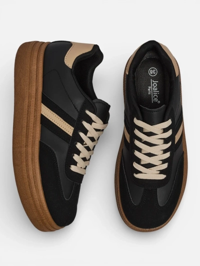 Trampki Damscz Luna Czarne Ekologiczne Casualowe na Wiosne