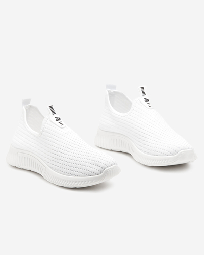White women's slip-on sports shoes Palomena - Footwear