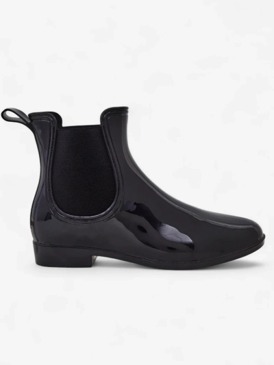 Royalfashion Sieviešu lakoti gumijas zābaki Seris