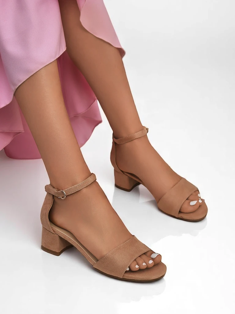 Royalfashion Women's Low Heel Sandals SoftHeels