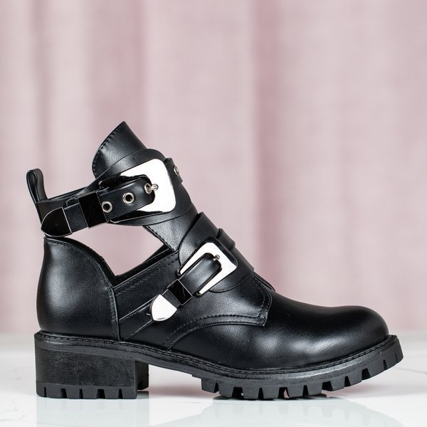 Black flat heels Loca - Shoes 1