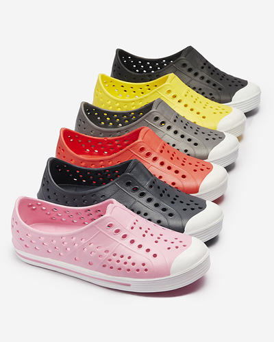 Grey openwork children's rubber sneakers Jiteri - Footwear