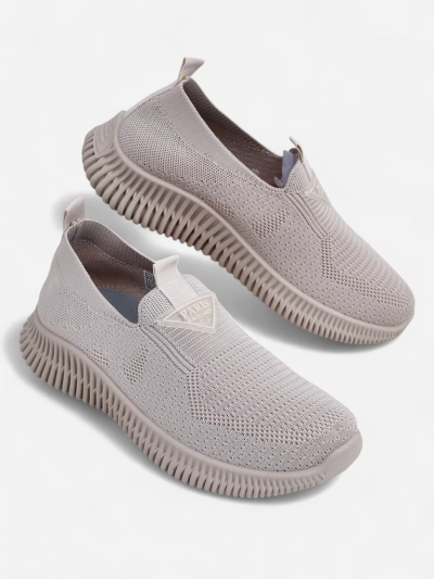 Royalfashion Women's Fabric Sport Slip-on Shoes Serra