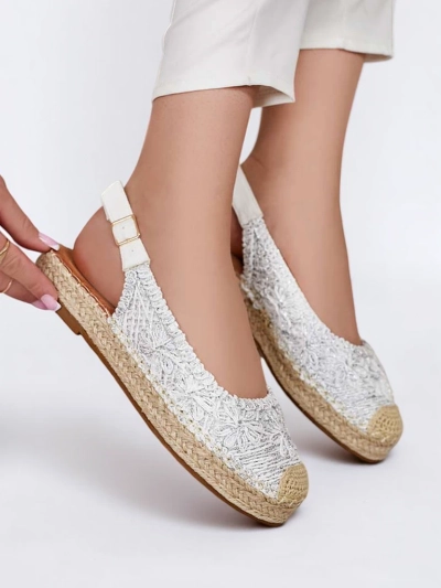 Royalfashion Women's espadrilles with decorative embroidery