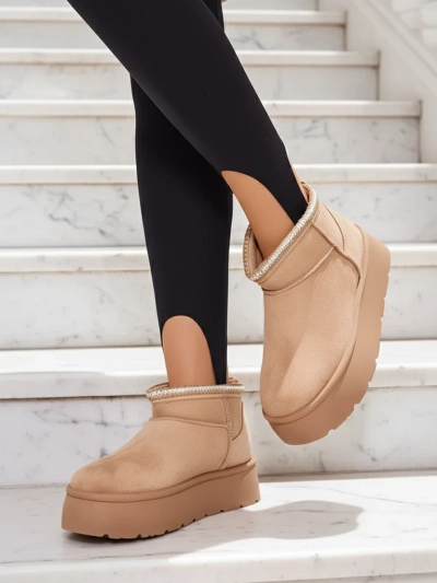 Royalfashion Women's short boots a'la snow boots Xoalla