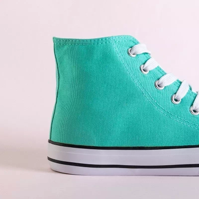 OUTLET Mint women's high-top trainers Skarllet - Footwear