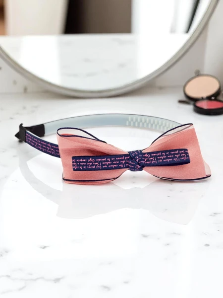 Royalfashion Детский ободок для волос с бантиком Sweetty