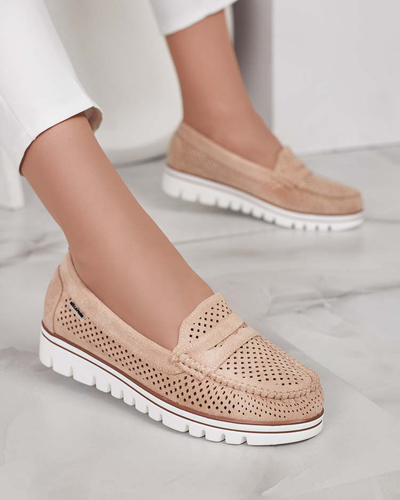 Royalfashion Sieviešu ažūra mokasīni Leteller