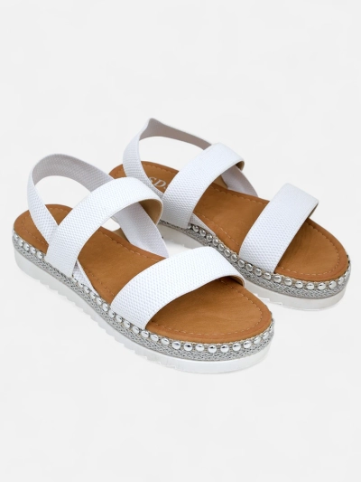 Royalfashion Women's sandals with a decorative sole Zindas