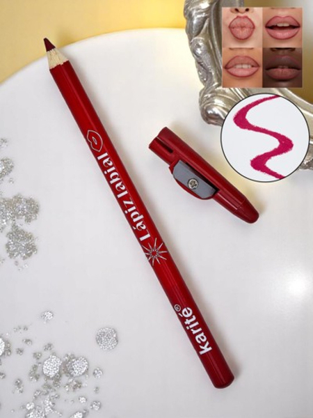 Deep Rose Nougat Lip Pencil with Sharpener