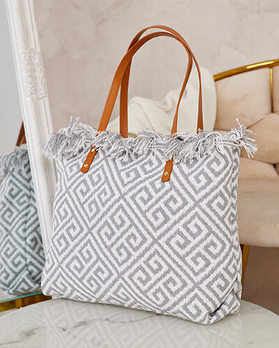 Royalfashion Sieviešu auduma plecu soma