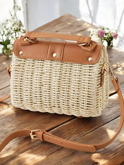 Royalfashion Small wicker handbag type trunk