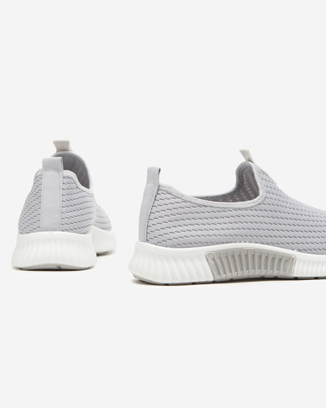 Pelēki Sieviešu uzvelkami sporta apavi Banila - Apavi