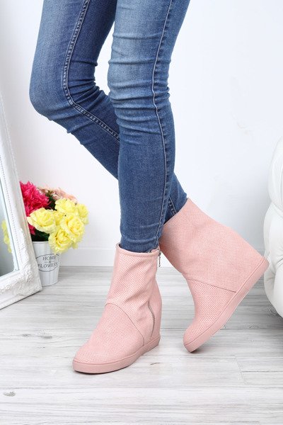 Pink wedge heels Genesis - Shoes 1