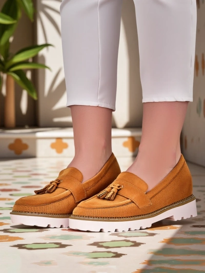 Royalfashion Sieviešu perforētie mokasīni Esiobb