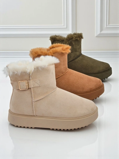 Royalfashion Короткие женские ботинки a'la снегоходы Aurelia Classico