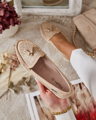 Royalfashion Sieviešu ažūra mokasīni Molaffa