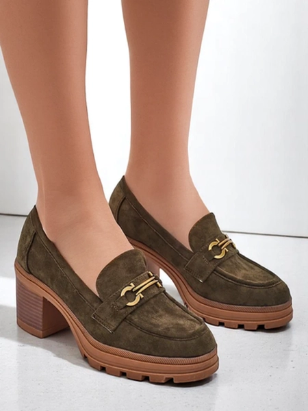 Royalfashion Women's heeled moccasins Tollinge