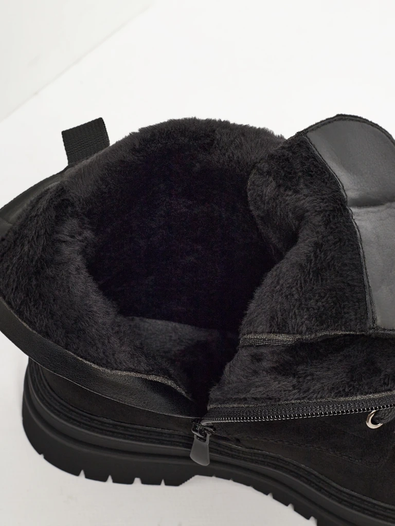 Женские ботинки из эко-замши Molistea в стиле рабочих