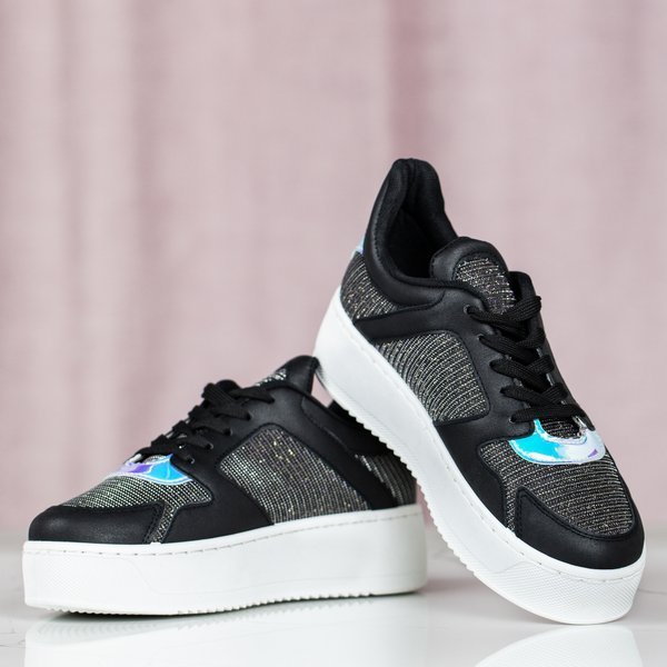 Черные спортивные туфли на платформе Salsa - Обувь