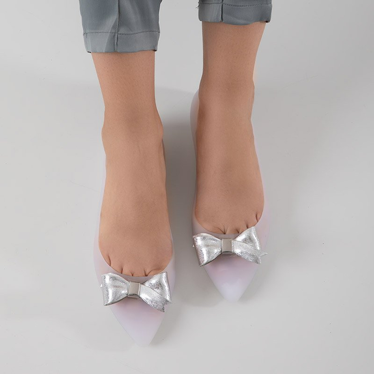 Women's white melissa with a Maritisa bow - Shoes