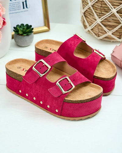 Royalfashion Women's Sodass platform flip-flops