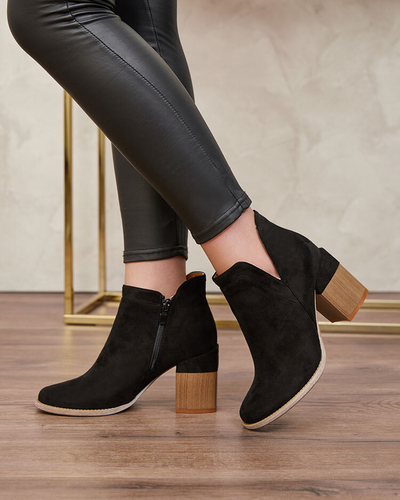 Royalfashion Melni sieviešu zābaki Ricteas stiletto