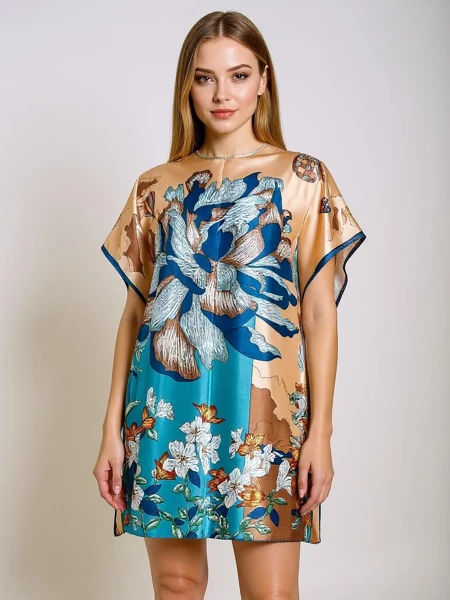 Fustan Pareo Kalista Royalfashion – pëlhurë shumëngjyrëshe, e lehtë, universale