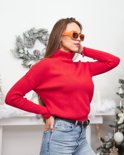 Royalfashion Thin women's turtleneck sweater