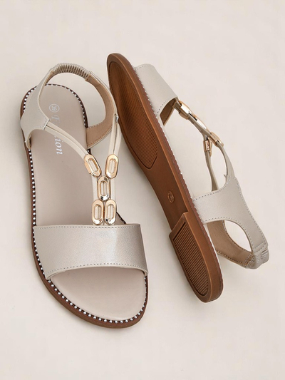 Royalfashion Women's Sandals with Decorative Straps Siena Glow